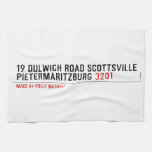 19 dulwich road scottsville  pietermaritzburg  Kitchen Towels
