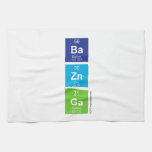 Ba
 Zn
 Ga  Kitchen Towels