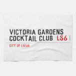 VICTORIA GARDENS  COCKTAIL CLUB   Kitchen Towels