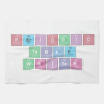 Periodic
 Table
 Writer  Kitchen Towels
