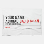 Your Name Ashhad  Kitchen Towels