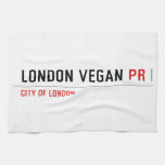 London vegan  Kitchen Towels