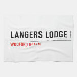 LANGERS LODGE  Kitchen Towels