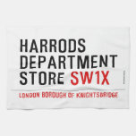 HARRODS DEPARTMENT STORE  Kitchen Towels