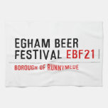 EGHAM BEER FESTIVAL  Kitchen Towels
