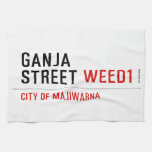 Ganja Street  Kitchen Towels