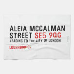 Aleia Mccalman Street  Kitchen Towels