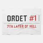 ORDET  Kitchen Towels