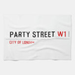 Party street  Kitchen Towels