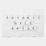 Periodic
 Table
 Writer  Kitchen Towels