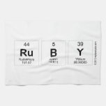 RUBY  Kitchen Towels
