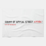 COURT OF APPEAL STREET  Kitchen Towels