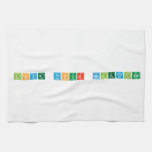 Love your molecules  Kitchen Towels