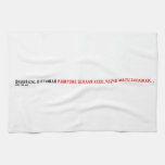 SHAHRIZAL B OTHMAN  Kitchen Towels