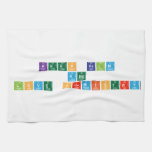 keep calm 
 and 
 love chemistry  Kitchen Towels