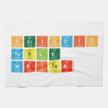 Periodic
 Table
 Writer  Kitchen Towels