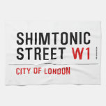 Shimtonic Street  Kitchen Towels