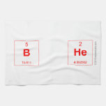B He  Kitchen Towels