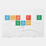 What r U
 Upto
   Kitchen Towels