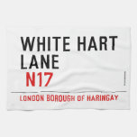 white hart lane   Kitchen Towels