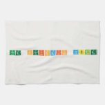 the periodic table  Kitchen Towels