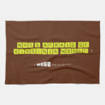 WHO'S AFRAID OF
 VIRGINIA WOOLF ?
   Kitchen Towels