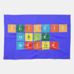 Periodic
 Table
 Writer  Kitchen Towels