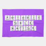 Periodic
 Table
 Writer  Kitchen Towels
