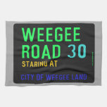 Weegee Road  Kitchen Towels