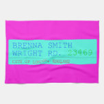 Brenna Smith Wright Rd.  Kitchen Towels