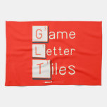 Game
 Letter
 Tiles  Kitchen Towels