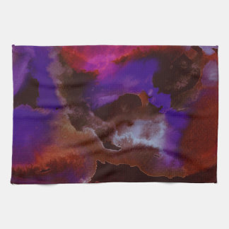 Kitchen Towels-Abstract Stormy Weather Towel