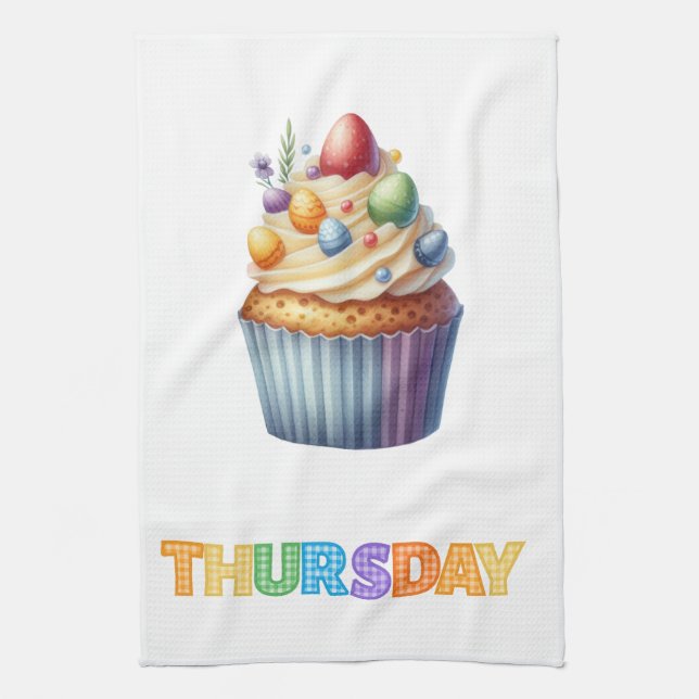 Kitchen Towels-Days Of The Week Kitchen Towel Set (Vertical)