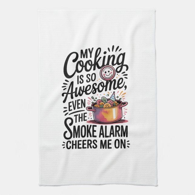 Kitchen Towels-Funny Quote Kitchen Towel (Vertical)