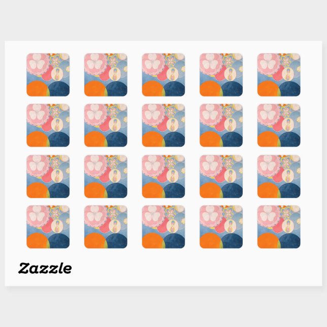 Kitchen Towels Square Sticker (Sheet)