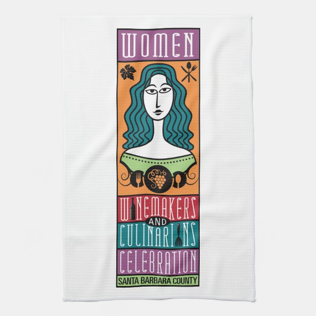 Kitchen Towels - WWCC of Santa Barbara County (Vertical)