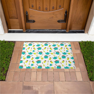 Kitchen Utensils, Cookware, Cutlery, Kitchenware Doormat