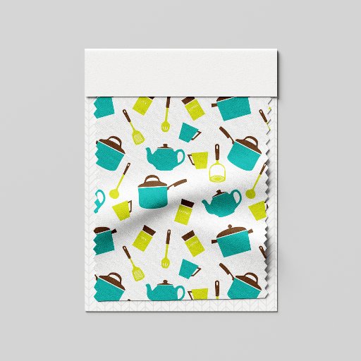 Kitchen Utensils, Cookware, Cutlery, Kitchenware Fabric
