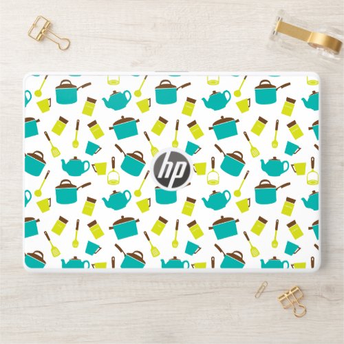 Kitchen Utensils Cookware Cutlery Kitchenware HP Laptop Skin