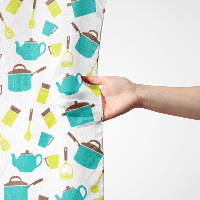 Kitchen Utensils, Cookware, Cutlery, Kitchenware Scarf (Creator Uploaded)