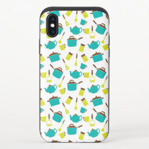 Kitchen Utensils, Cookware, Cutlery, Kitchenware iPhone XS Slider Case