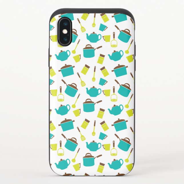 Kitchen Utensils, Cookware, Cutlery, Kitchenware Uncommon iPhone Case (Back)