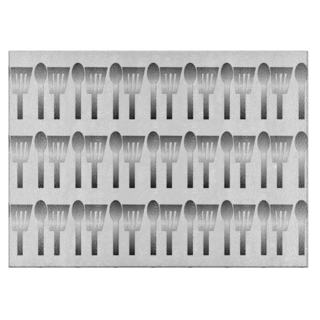 Kitchen Utensils Cutting Board (Front)