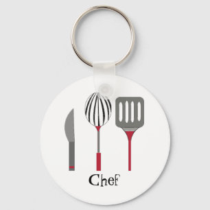 Kitchen Utensils Keychain