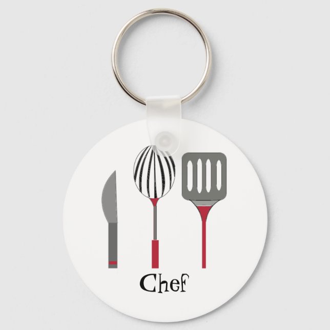 Kitchen Utensils Keychain (Front)