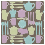 Kitchen Utensils Pattern 2 Fabric
