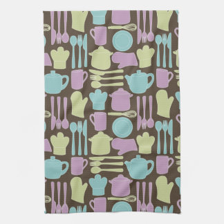 Kitchen Utensils Pattern 2 Towel