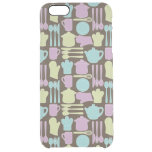 Kitchen Utensils Pattern 2 Clear iPhone 6 Plus Case