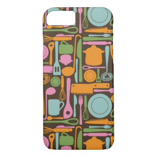 Kitchen Utensils Pattern 3 iPhone 8/7 Case