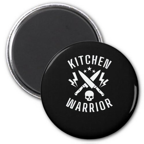 Kitchen Warrior Kochen Essen Kche Koch Magnet